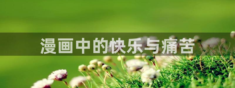 韩国的歪歪漫画：漫画中的快乐与痛苦